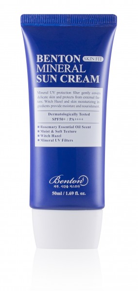 BENTON Skin Fit Mineral Sun Cream SPF50+ PA++++